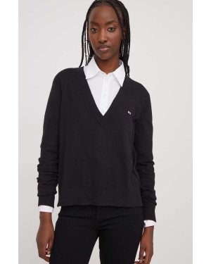 Tommy Jeans sweter damski kolor czarny lekki DW0DW17251