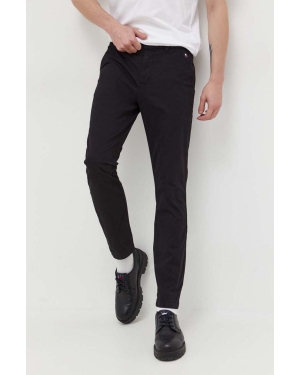 Tommy Jeans spodnie męskie kolor czarny proste DM0DM18339