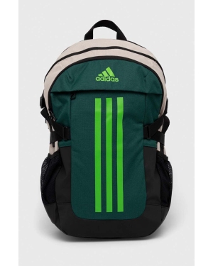 adidas Performance plecak kolor zielony duży wzorzysty