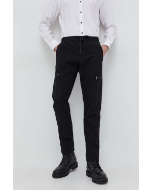 HUGO spodnie męskie kolor czarny proste 50505851