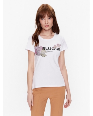Blugirl Blumarine T-Shirt RA3157-J5003 Biały Regular Fit