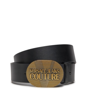 Versace Jeans Couture Pasek Męski 75YA6F33 Czarny