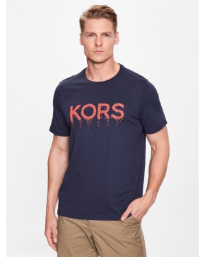 Michael Kors T-Shirt CS351IGFV4 Granatowy Regular Fit
