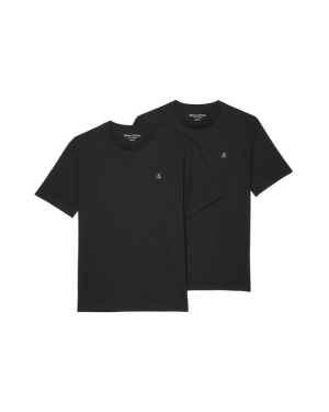 Marc O'Polo Komplet 2 t-shirtów 327 2058 09102 Czarny Regular Fit