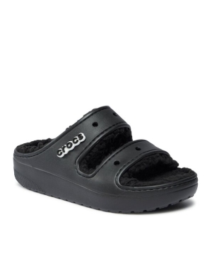 Crocs Klapki Crocs Classic Cozzy Sandal 207446 Czarny