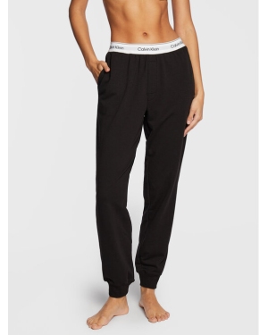 Calvin Klein Underwear Spodnie piżamowe 000QS6872E Czarny Relaxed Fit