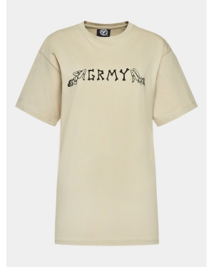 Grimey T-Shirt GA689 Beżowy Urban Fit