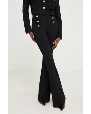 Answear Lab spodnie damskie kolor czarny dzwony high waist