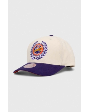 Mitchell&Ness czapka z daszkiem bawełniana Phoenix Suns kolor biały z aplikacją