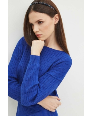Medicine sweter damski kolor niebieski
