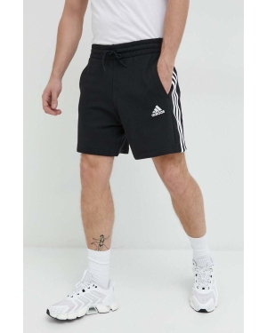 adidas szorty bawełniane męskie kolor czarny