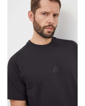 adidas t-shirt Z.N.E męski kolor czarny gładki