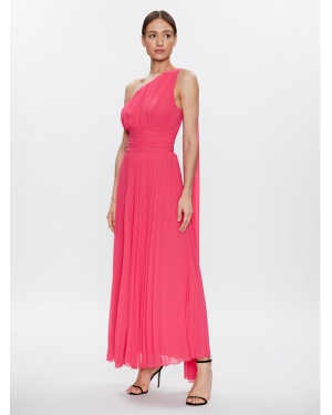 ViCOLO Sukienka wieczorowa TE0032 Różowy Regular Fit