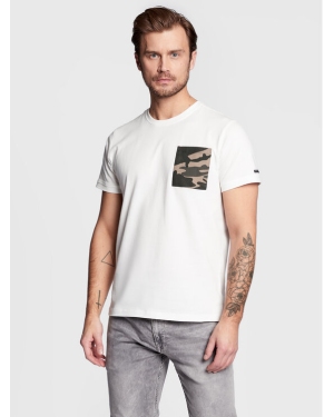 Pepe Jeans T-Shirt Sagan PM508471 Biały Regular Fit