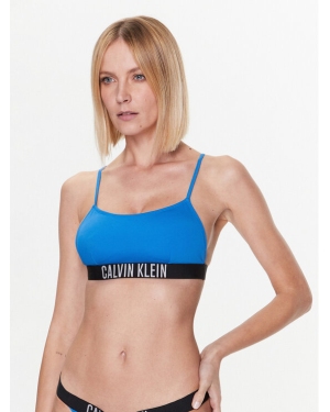 Calvin Klein Swimwear Góra od bikini KW0KW01965 Niebieski