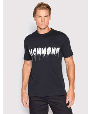 John Richmond T-Shirt RMA22074TS Czarny Regular Fit