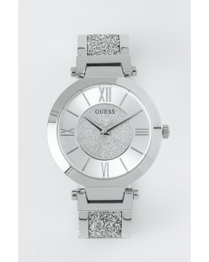 Guess zegarek W1288L1 damski kolor srebrny