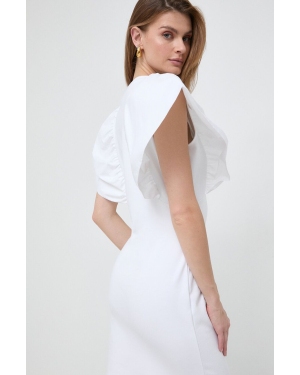 Karl Lagerfeld sukienka kolor biały mini dopasowana