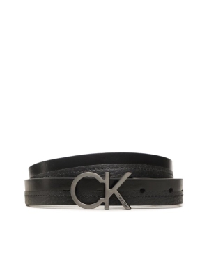 Calvin Klein Pasek Damski Re-Lock Mix Belt 20Mm K60K610980 Czarny