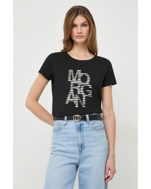 Morgan t-shirt damski kolor czarny