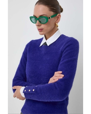 Morgan sweter damski kolor fioletowy