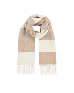 Tommy Hilfiger Szal Limitless Chic Cb Scarf AW0AW15353 Beżowy