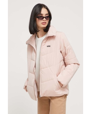Vans kurtka damska kolor różowy zimowa