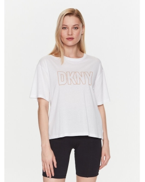 DKNY T-Shirt YI2222654 Biały Relaxed Fit