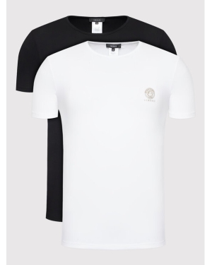 Versace Komplet 2 t-shirtów Bi-Pack AU10193 Kolorowy Regular Fit