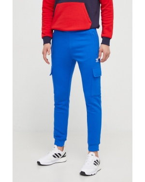 adidas Originals spodnie dresowe kolor niebieski gładkie IP2758