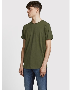 Jack&Jones T-Shirt Basher 12182498 Zielony Regular Fit