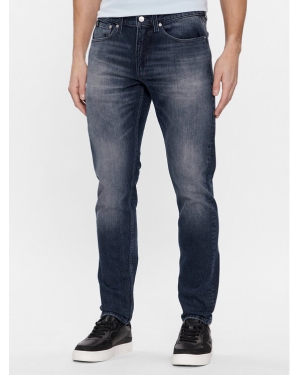 Calvin Klein Jeans Jeansy J30J324189 Granatowy Slim Fit