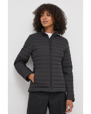 Calvin Klein kurtka puchowa damska kolor czarny przejściowa