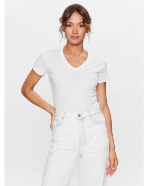 Liu Jo T-Shirt MF3248 JS923 Biały Regular Fit