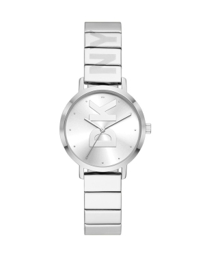 Dkny zegarek NY2997 damski kolor srebrny