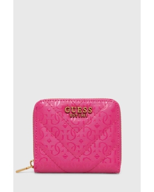 Guess portfel JANIA damski kolor różowy SWGA91 99370