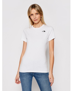 The North Face T-Shirt Simple Dome NF0A4T1A Biały Regular Fit