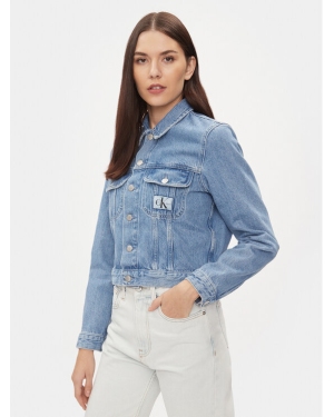 Calvin Klein Jeans Kurtka jeansowa 90's J20J222473 Niebieski Regular Fit