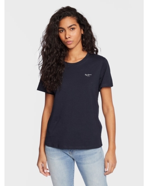 Pepe Jeans T-Shirt Wendy Chest PL505481 Granatowy Regular Fit
