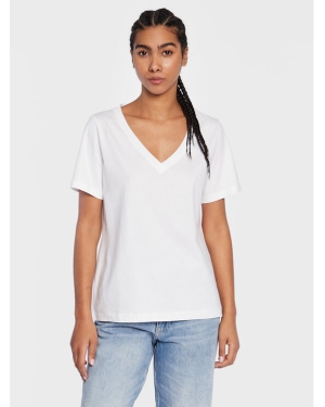 Calvin Klein T-Shirt Smooth K20K205338 Biały Regular Fit