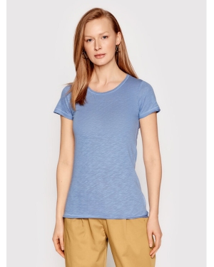 Sisley T-Shirt 3TNHL11A2 Niebieski Regular Fit