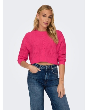 ONLY Sweter Malena 15309262 Różowy Regular Fit