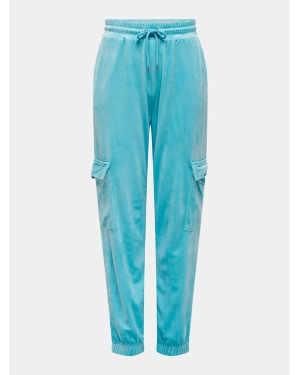 ONLY Spodnie materiałowe 15310721 Niebieski Regular Fit