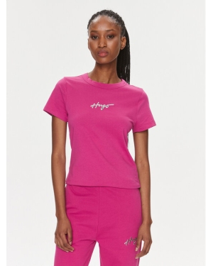 Hugo T-Shirt Classic 50508289 Różowy Regular Fit