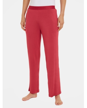 Calvin Klein Underwear Spodnie piżamowe 000QS7007E Czerwony Relaxed Fit
