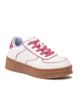 Nylon Red Sneakersy WAG1152105A-01 Biały