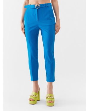 Pinko Spodnie materiałowe 100309 A0KD Niebieski Regular Fit