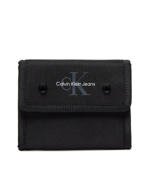 Calvin Klein Jeans Duży Portfel Męski Sport Essentials Velcro Wallet K50K511437 Czarny