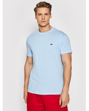 Lacoste T-Shirt TH6709 Niebieski Regular Fit