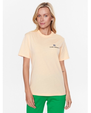 Chiara Ferragni T-Shirt 74CBHT04 Pomarańczowy Regular Fit